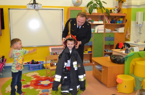 Spotkanie ze strażakiem 